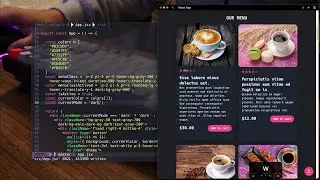 The Coffee Place, The beginning to web site UI with TailwindCSS