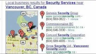 Security Company - Online Marketing