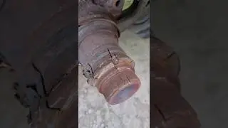 Ремонт оси saf #saf #welding #ремонтоси #наплавка #ось #саф #сваркаремонт