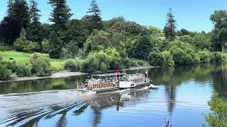 Paddle Steamer Waimarie cruises Whanganui River - 28 December 2025