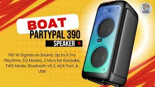 boAt Partypal 390 Speaker | Mics for Karaoke | Review