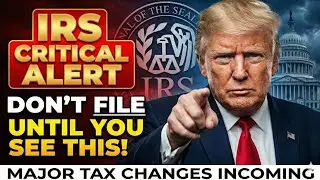IRS Tax Season 2026 Starts Jan 26 | &ldquo;No Tax on Tips/Overtime&rdquo; NEW Rules | Early Filing Risk! 
