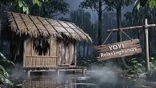 1 Hour Relaxing Rain Sounds 🌧️ Deep Sleep, Stress Relief & Calm Night Ambience