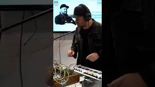 Неделя выдалась насыщенной. Фрагмент моего электронного лайва на модулярах. #eurorack #shorts