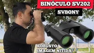 Binóculo SV202 da Svbony - modelo 8x32 - Muita nitidez! 
