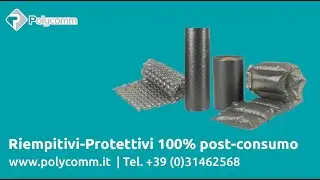 Riempitivi e protettivi 100% post- consumo