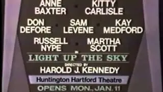 Light Up The Sky Commercial Ad 1971