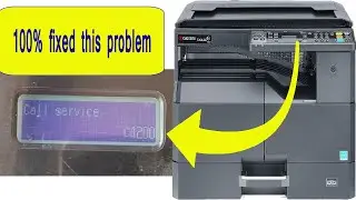 kyocera taskalfa 1800 call service c4200 error Solved New Technique
