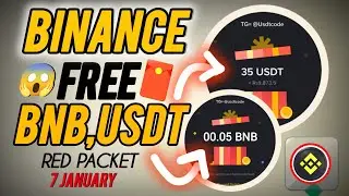 Free USDT & BNB 🎁 | Binance Red Packet today | red packet code in binance today