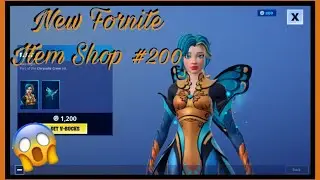 New Fornite Item Shop #200. New Flutter Skin!! 😱