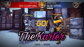 Shadowgun Legends: Quick duel against [KIL] Kurren5y (TheKarter) #shorts