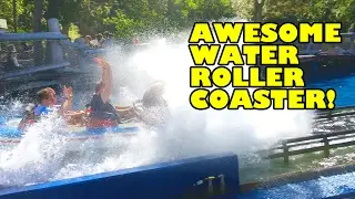 Poseidon Water Coaster Front Seat POV Europa Park Germany