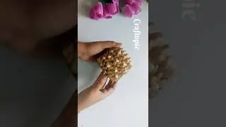 diy pistashells craft | #diy easy pistachio craft idea | pista shells flowervase | easy flower #vase