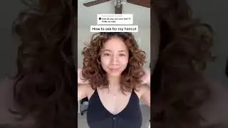 Curly wavy haircut - how to ask for a short layered haircut for volume