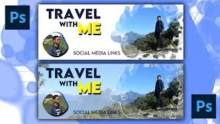 Facebook cover photo art in  adobe photoshop cc 2020  video tutorials Nims Academy 2020