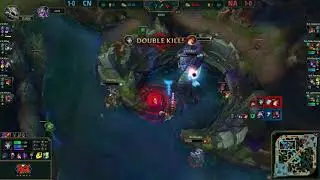 LPL vs NA LCS - Sneaky Saves Baron | League Of Legends All-Stars 2017