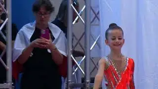 clip Wiśnios Lena 2017 POL AL Studio Radom Summer Gymnastics Cup, 05 07 09 2025, Italia, Milan