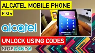 ALCATEL PIXI 4 Unlocking by Code