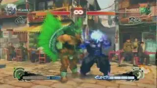 Super Street Fighter 4 ARCADE EDITION: ONI vs BLANKA