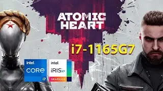 Atomic Heart на процессоре i7-1165G7 1080p Gaming Test (Intel Iris Xe, ноутбук ASUS P1512CEA-BQ0396)