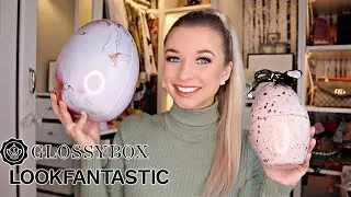 Unboxing beauty EASTER EGGS 2021 by GLOSSYBOX + Look Fantastic / Worth the money?