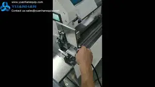 Label printing and flag label making machine ZCUT-430P - Yuanhan