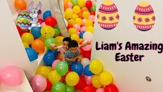 Amazing Balloon Room | Playtime Fun | Family Fun Egg Hunt with over 500 colorful Balloons