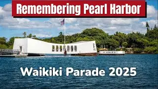 PEARL HARBOUR PARADE December 6, 2025. #Hawaii, #Honolulu, #KALAKAUABLVD, #PearlHaborParade2025,