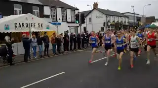 Cardiff 5K 2017 Welsh 5km Road Running Championships start of #Cardiff5K