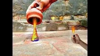 अनार vs मटका || Anar vs matka || firecrackers Experiments 2019/AK Crazy Experiments