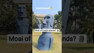 Is this Easter Island? 👀 | Moai replica 🗿