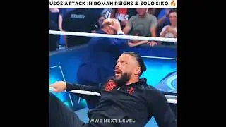 USOS Attack in Roman Reigns & Solo Siko 😱 | #romanreigns #wwe #shorts