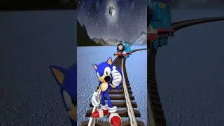 Pop Sonic in the backrooms! Pop Sonic and  Momo Thomas Train