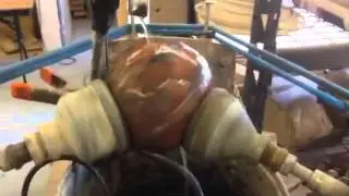 Stone sphere machine