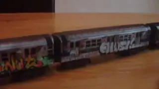 NEW YORK CITY SUBWAY 1970'S GRAFFITI MODEL