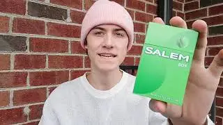 Smoking a Salem Menthol Cigarette and Chilling