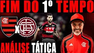 ANÁLISE DO INTERVALO FLAMENGO 1X1 LANÚS AO VIVO! FINAL RECOPA SUL-AMERICANA 2026!