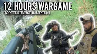 [AIRSOFT INDONESIA] WARGAME AIRSOFT 12 HOURS !! SAMPE DENGKUL LEMES !
