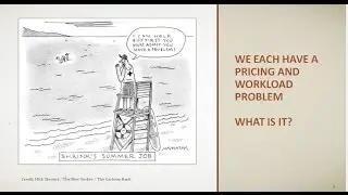 The IPA Commercial Conference 2016: Michael Farmer - The Pricing and Workload Problem