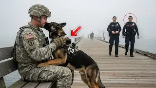 Perro Policía Ordenado Atacar a un Navy SEAL—La Reacción del Perro Cambió Todo