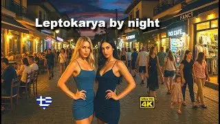 Leptokarya Night Vibes – Leptokarija noću - Strolling the Streets & Lights  - Welcome to Leptokarya