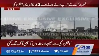 3 shoe making factory fire in Timber market