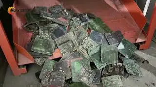 E-waste PCB Recycling Line | From Component Removal to Motherboard Separation