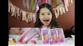 Scented slime snackables dippers color changing Num Noms!