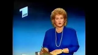 Edda Sch&ouml;nherz ARD Ansage 14.1.1990