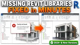 How to FIX Missing Revit Libraries (2024, 2025, 2026) &ndash; Step-by-Step Tutorial