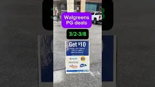 Save money on PG items at Walgreens!