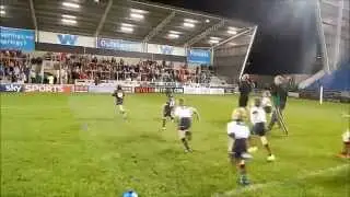 Half time Salford Red Devils vs Widnes Vikings