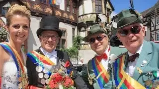 NEUES KÖNIGSPAAR - Schützenfest Höxter - Festumzug 04.07. 2016