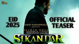 Sikandar Official Teaser Break All Records | Sikandar Teaser #sikandar #salmankhan #filmiindia